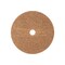 Pferd Hook/Loop Disc, 7", Al/Oxd, Coarse, 7" Dia, No Hole, 100 G Grit, Non-Woven Type 43458 - alternate 2